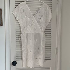 Cabi white eyelet cover-up